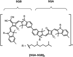 Graphical abstract: Identification of effective exciton–exciton annihilation in squaraine–squaraine copolymers